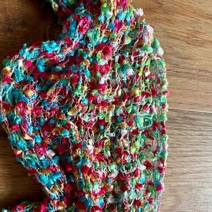 Multicolored woven scarf - Missoni vibes! Can be a FREE W/PURCHASE item! 😁